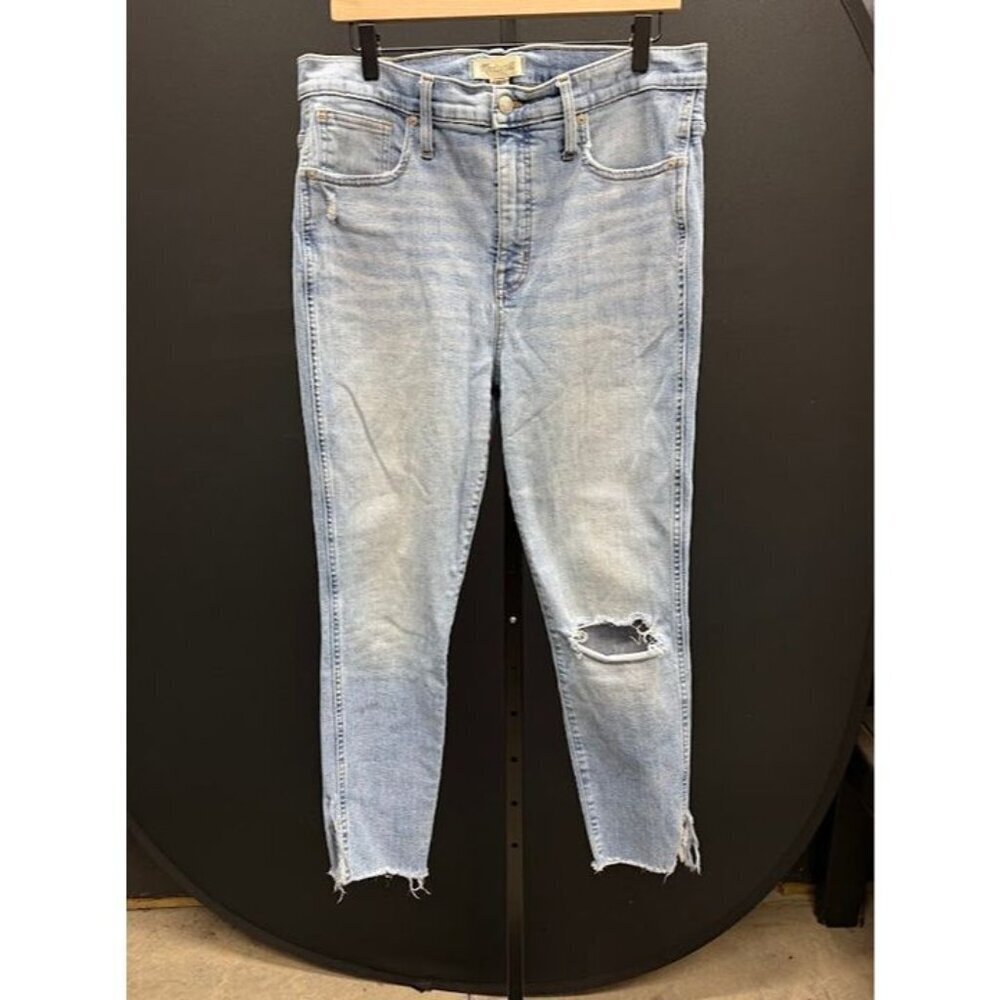 Madewell 10" High-Rise Skinny Crop Jeans